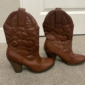 Brown “Cowboy” Boots
